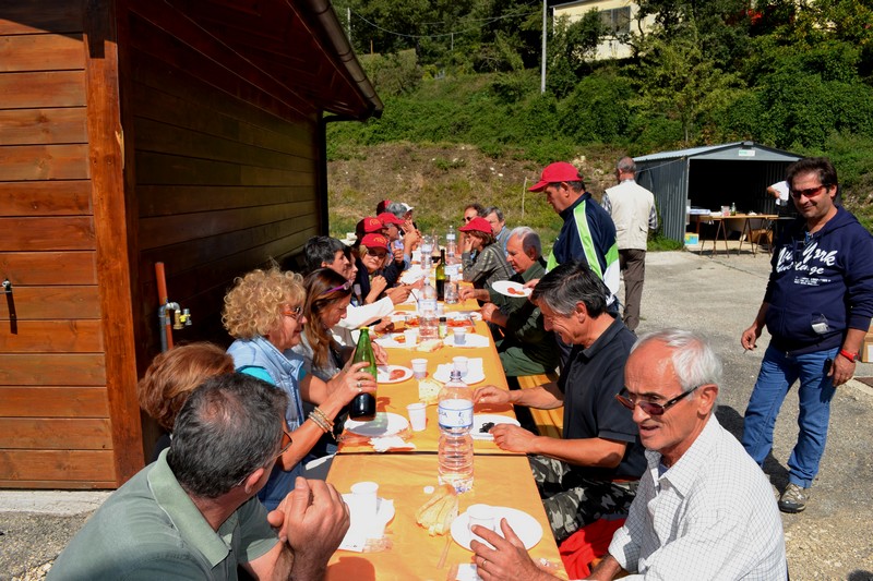 in cerreta con i soci dei Monti Sibillini